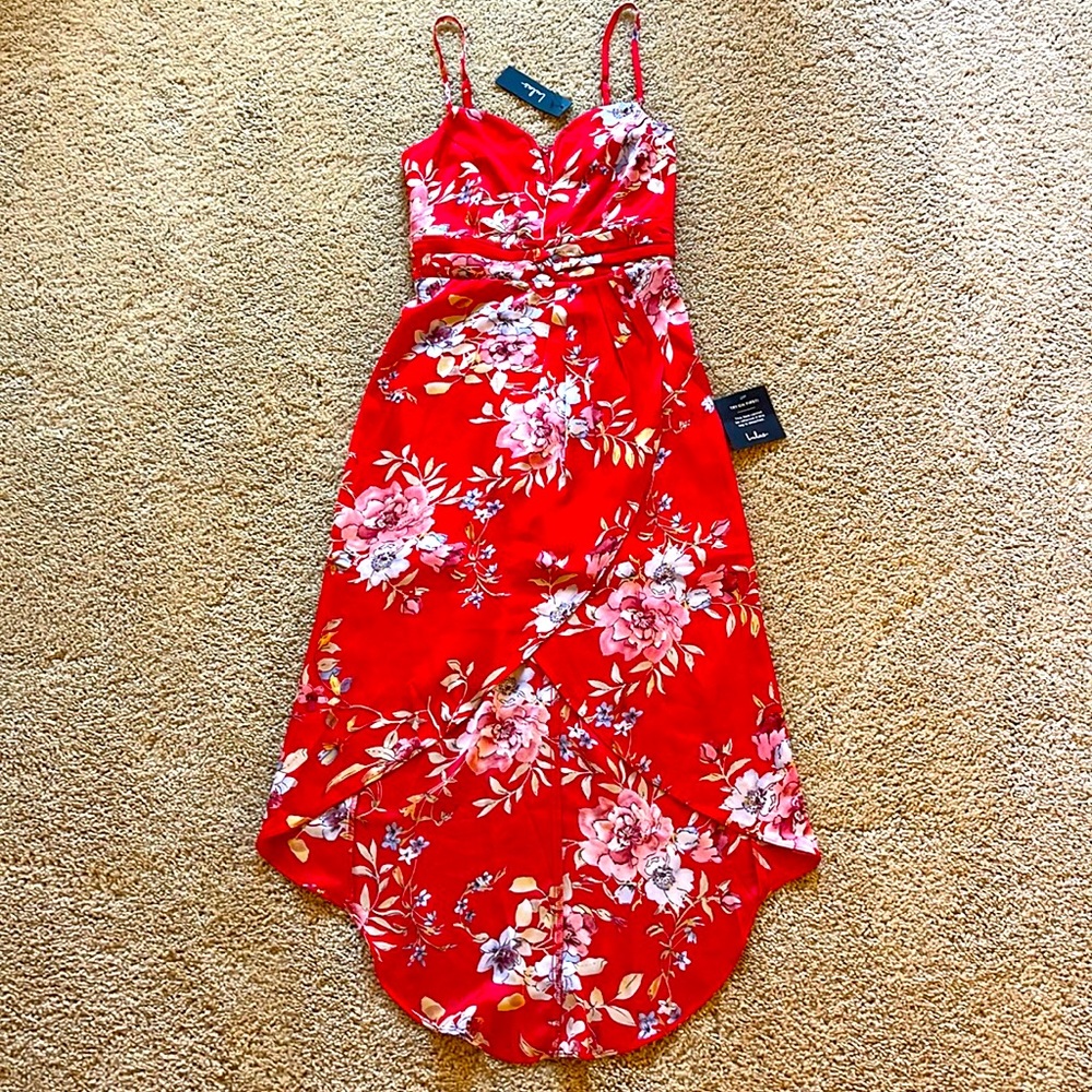 Lulus Red Coctail Dress. Brand new with Tags. Size XS